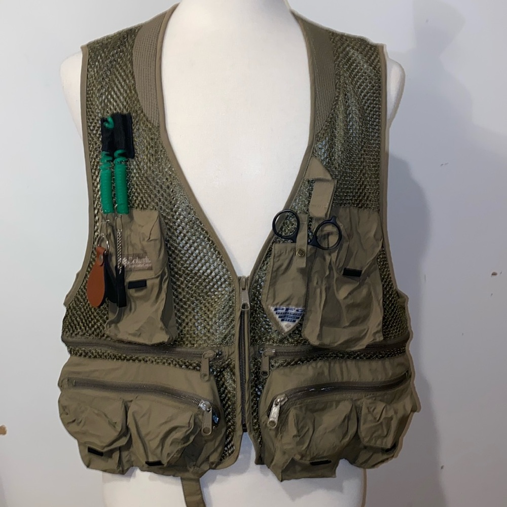 Mens Columbia Utility Vest Size 2XL NWOT - Picture 2 of 8